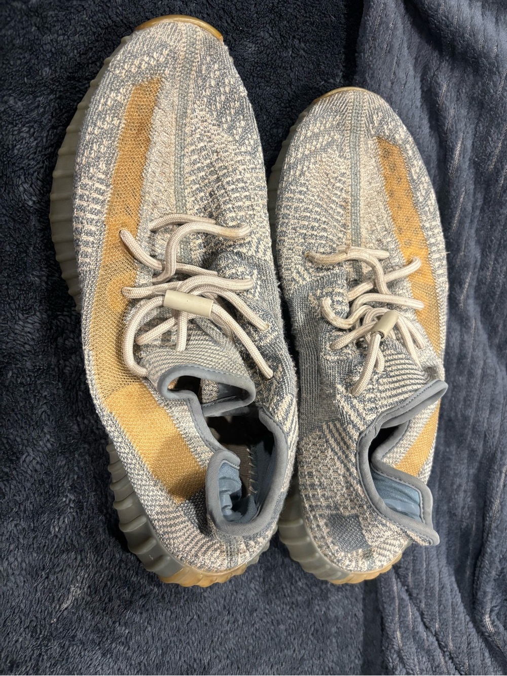 Yeezy 350 v2 oatmeal gray and beige